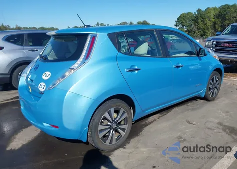 2015 Nissan Leaf Sv из США, поврежденный, VIN 1N4AZ0CP2FC322445
